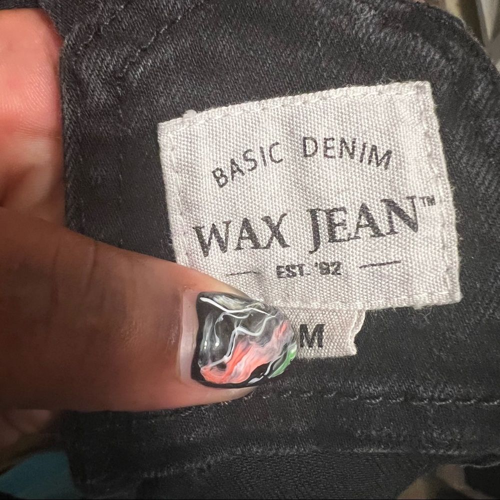 Distressed Overall Shorts - Picture 2 of 3